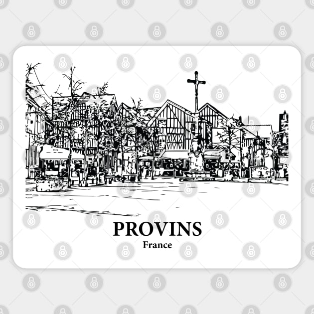 Provins - France Magnet by Lakeric